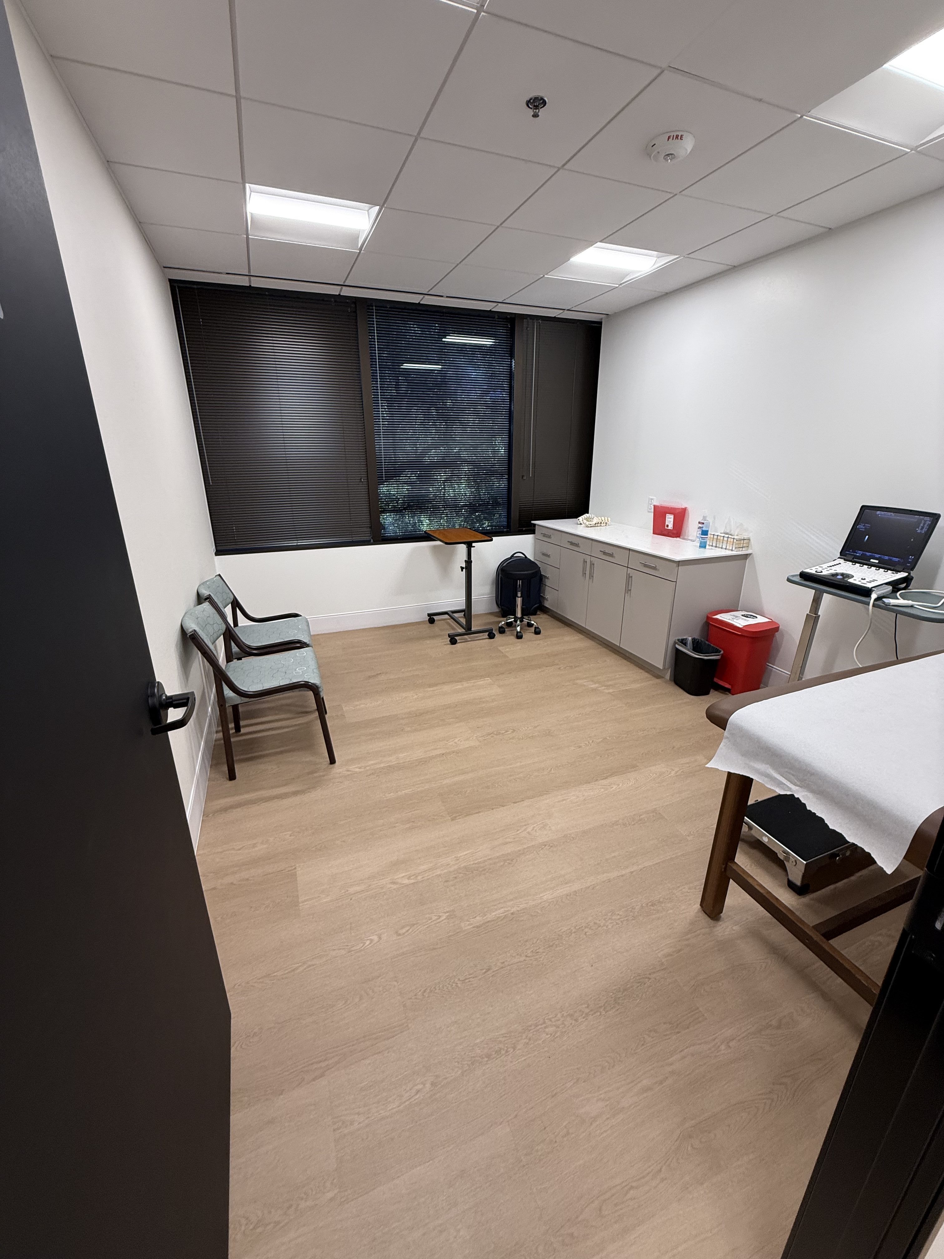 Exam room 1 at Texas Pain Associates Dallas TX